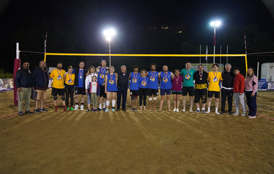 PLAJ VOLEYBOLUNDA ŞAMPİYONLAR BELLİ OLDU